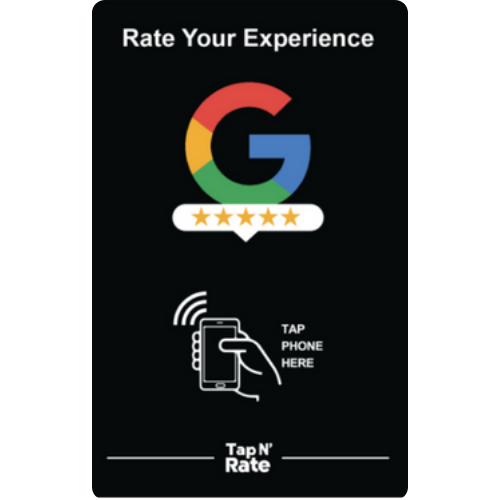 Google Tap Review Stand